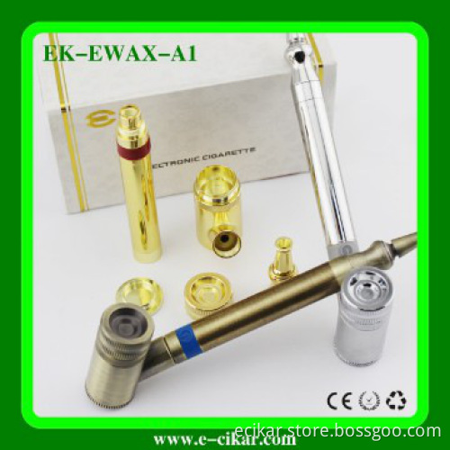 2014 new product wax/dry herb vaporizer e-cigarette EWAX e pipe china